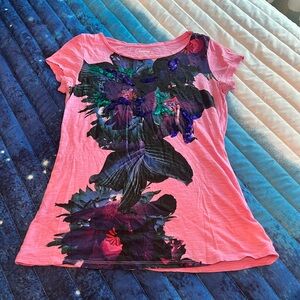 Cute & Sparkly Flower Tee